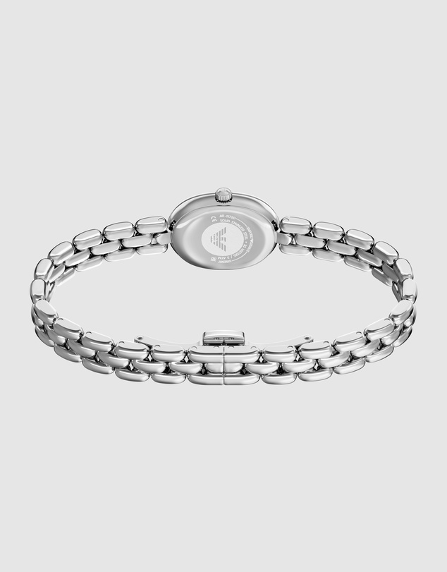 Emporio Armani - Silver Tone Analogue Watch