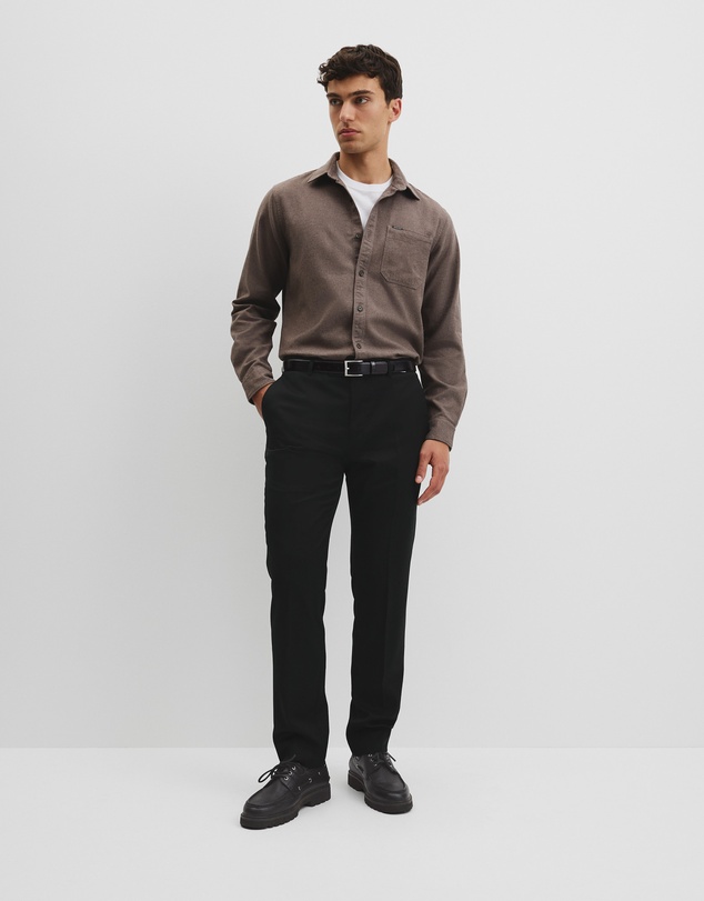 Country Road - Regular Fit Brushed Cotton Shirt
