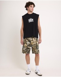 Spencer Project - Oregon Camo Jorts