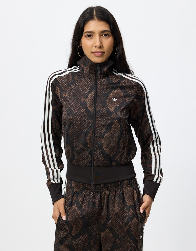 adidas Originals - Satin Snake Print Classic Firebird Track Jacket - ICONIC EXCLUSIVE
