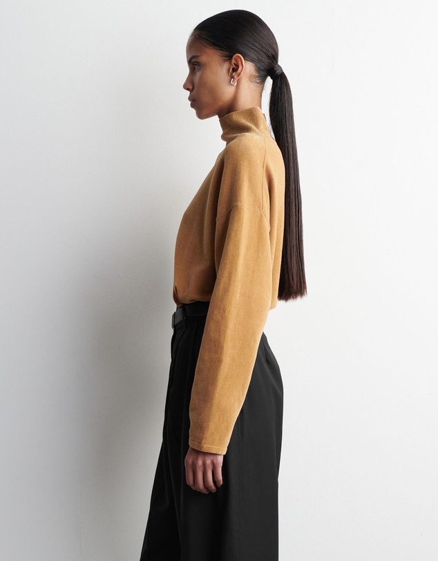 COS - Chenille Funnel-Neck Jumper