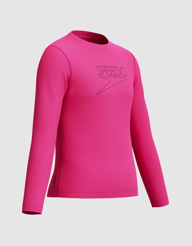 Speedo - Classic Logo Rashie - Kids-Teens