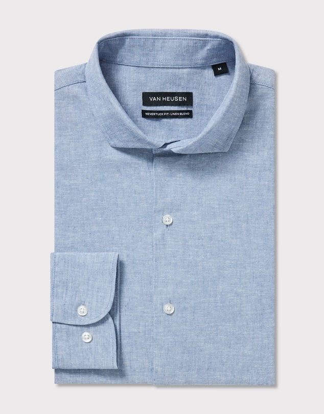 Van Heusen - Linen Cotton Blend Shirt
