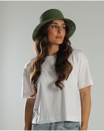 Morgan & Taylor - Amiri Bucket Hat in Green