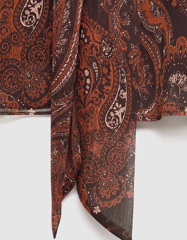 M.N.G - Paisley Print Blouse