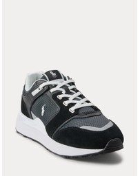 Polo Ralph Lauren - Train 89 V2 Suede-Paneled Sneakers - Men's