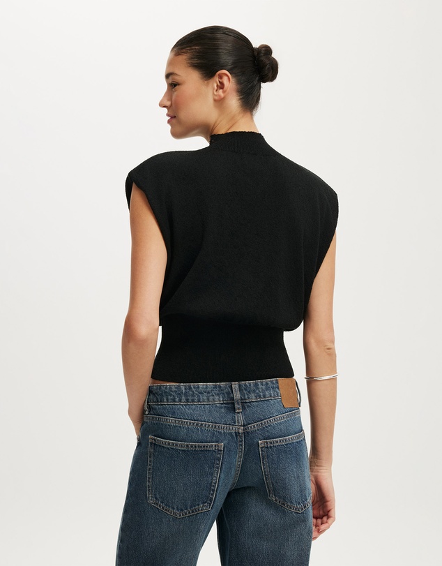 Cotton On - Hazy Mock Neck Knit
