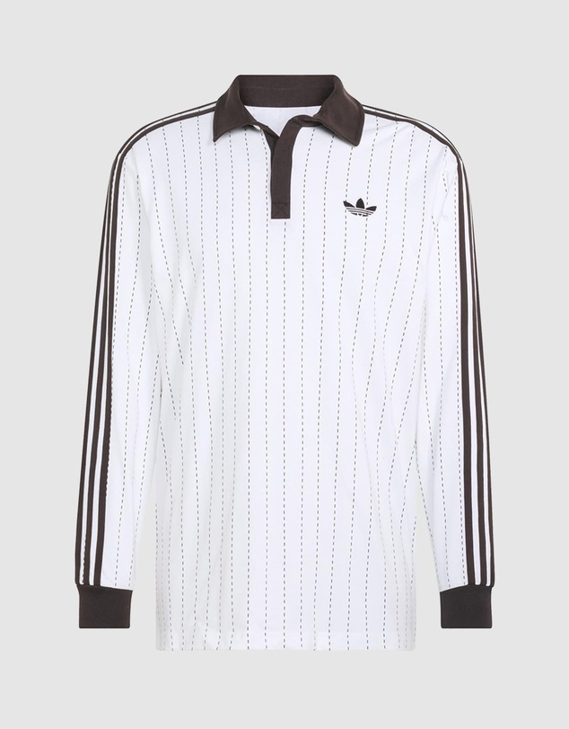 adidas Originals - Pinstripes Long Sleeve Polo
