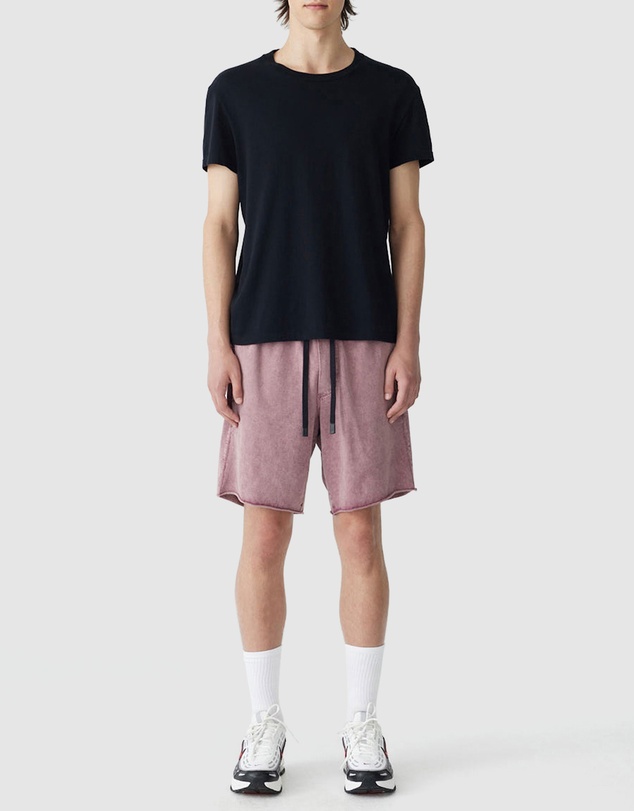 Bassike - Acid Dye Raw Double Jersey Shorts