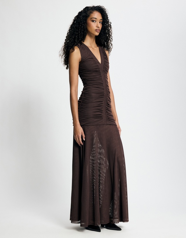 Lover - Elara Mesh Maxi Dress