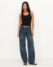 Dazie - Original Organic Cotton Ribbed Tank