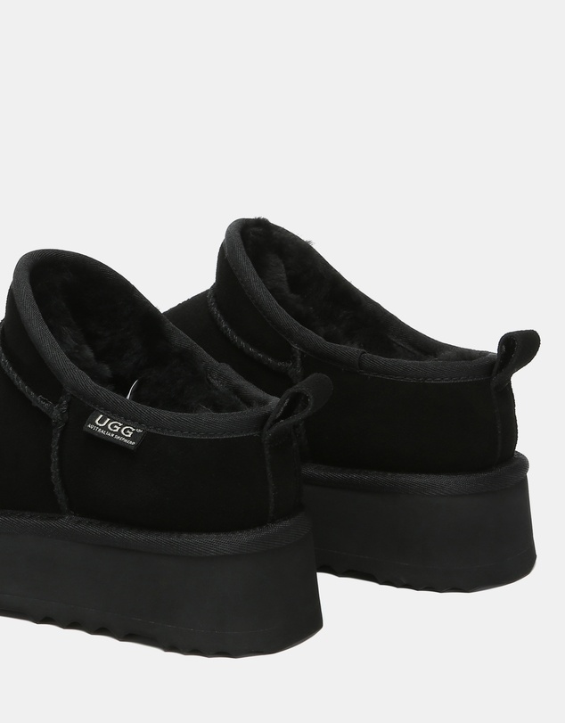EVERAU - Australian Shepherd Ugg Nano Classic Platform Cow Suede Upper UGG Boots