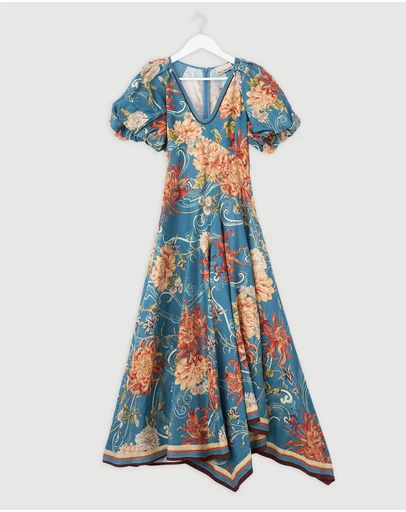 Revibe - Repaired Alemais Fletcher Midi Dress - AU 6