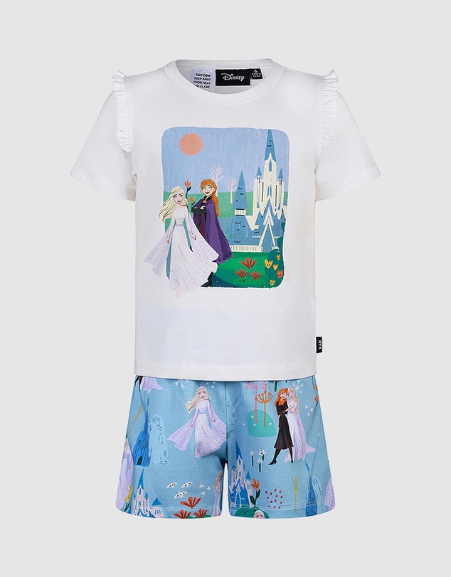 Rock Your Kid - Frozen Frill Short Pyjamas - Kids-Teens