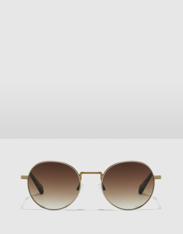 Hawkers Co - HAWKERS - Gold Havana MOMA Sunglasses for Men and Women UV400