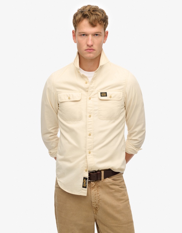 Superdry - Cotton Workwear Long Sleeved Shirt
