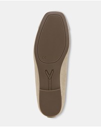 Vionic - Klara Ballet Flat - Gold Leather