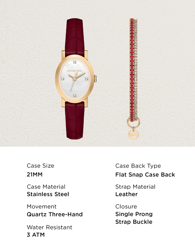 Michael Kors - Maude Red Analogue Watch