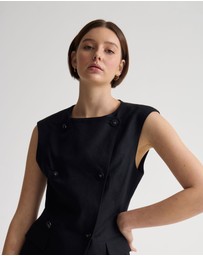 Oxford - Talia Linen Dress