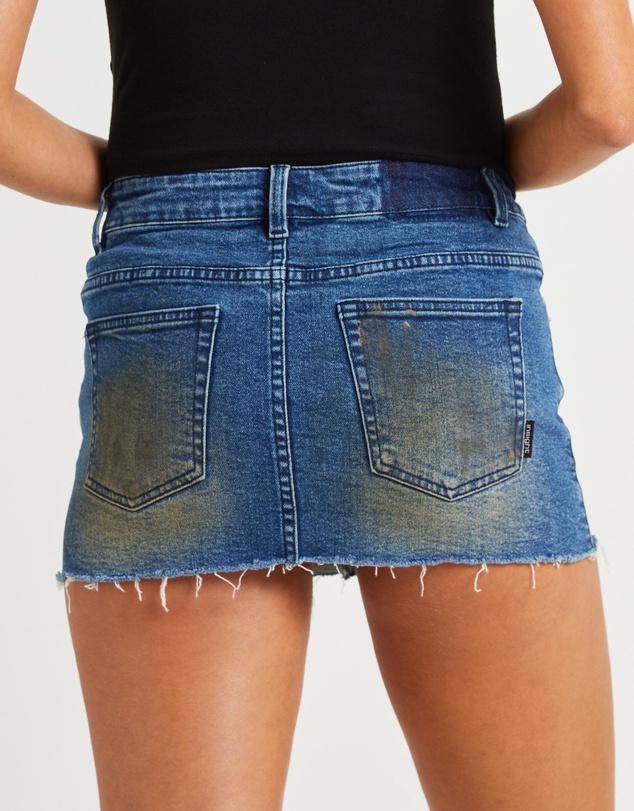 Insight - Niche Denim Mini Skirt