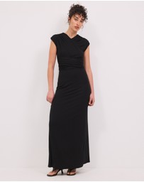 Calli - Lexi Wrap Maxi Dress