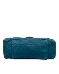 Pre-Loved by Azura Reborn - Pre-Loved Large Quilted Iridescent Calfskin Chic Quilt Flap