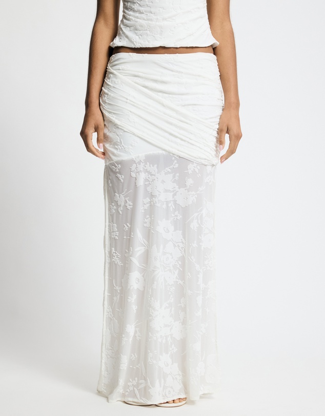 Lover - Carlene Burnout Maxi Skirt