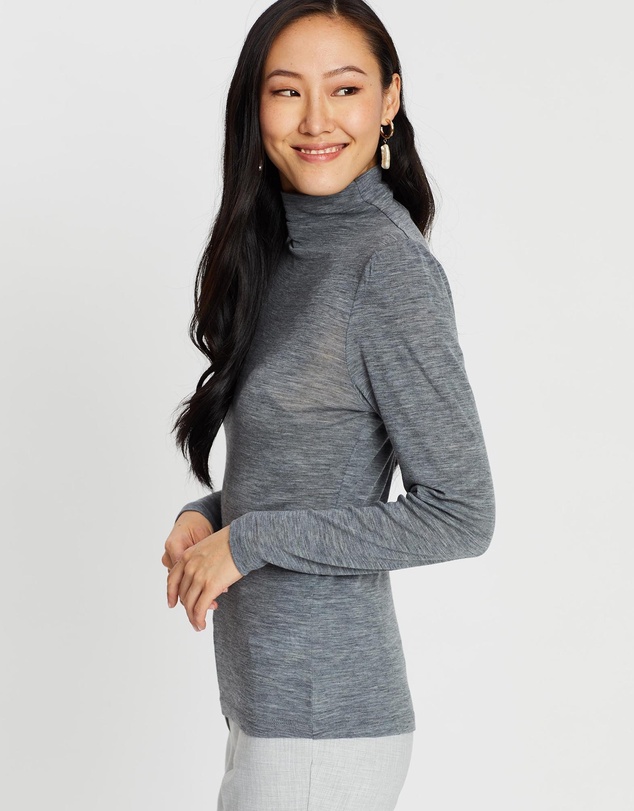 SABA - Emilia Rib Long Sleeve Top