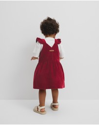 Country Road - Organically Grown Cotton Cord Frill Dress