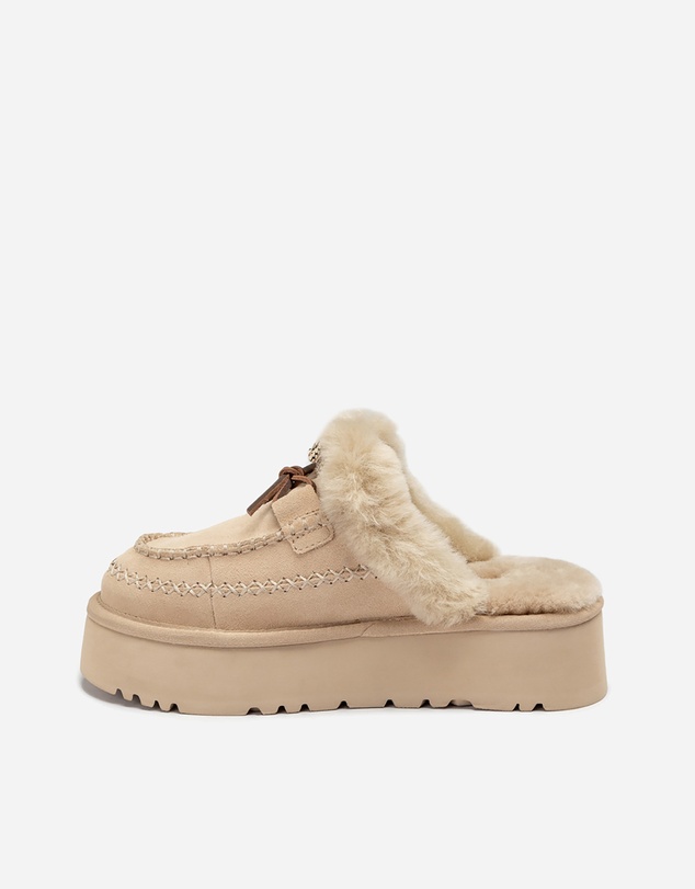 Ozwear Connection Uggs - Ugg Letitia Platform Slipper (Replaceable Decoration)