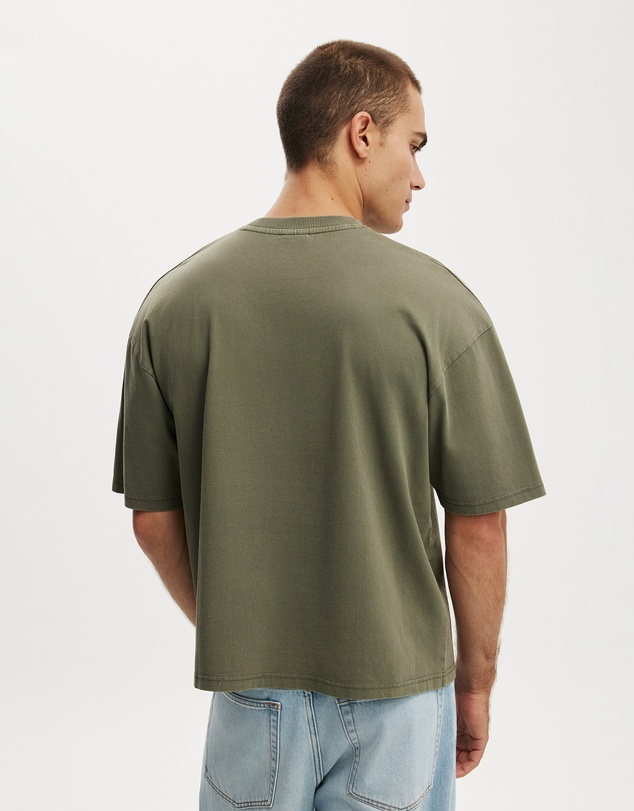 Cotton On - Cropped Fit Music T-Shirt