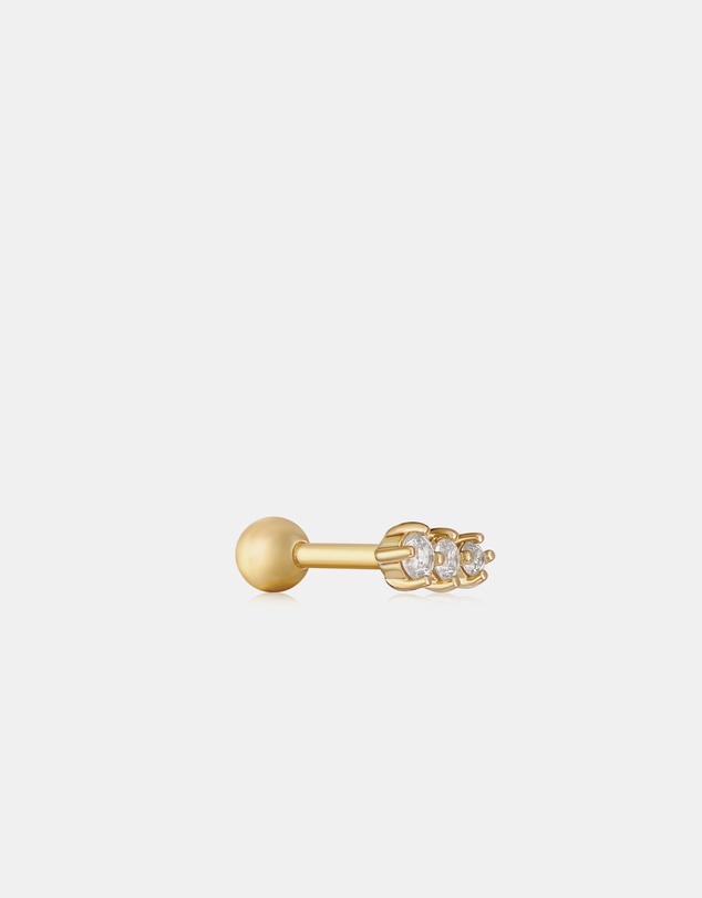 Ania Haie - Gold Sparkle Crawler Barbell Single Earring