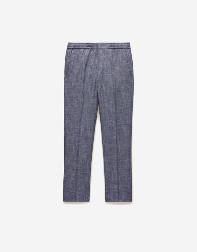 Calibre - Crossweave Elastic Waist Suit Pants Blue