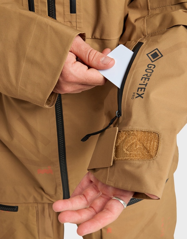 Quiksilver - Mens Travis Rice 3L Gore-Tex Pro Snow Jacket