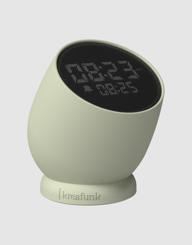 Kreafunk - Kreafunk Bell Alarm Clock - Dusty Olive