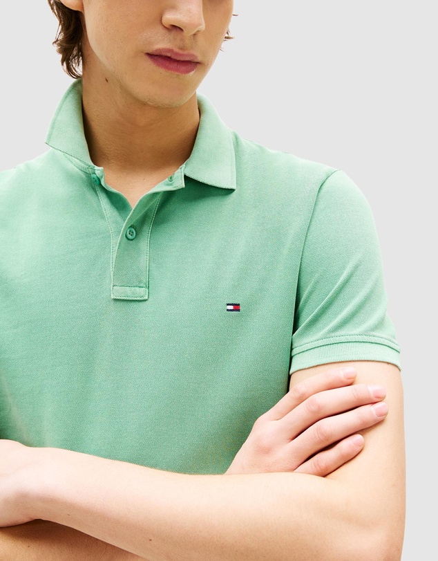Tommy Hilfiger - Regular Fit Flag Embroidery Polo Shirt