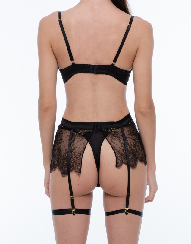 One Empire - Alida Black Lace Lingerie Set