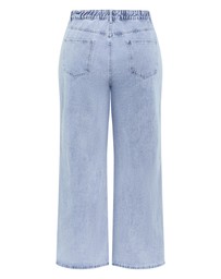 City Chic - Plus size Harley Fit Denim Blues Straight Leg Regular Jean - light wash