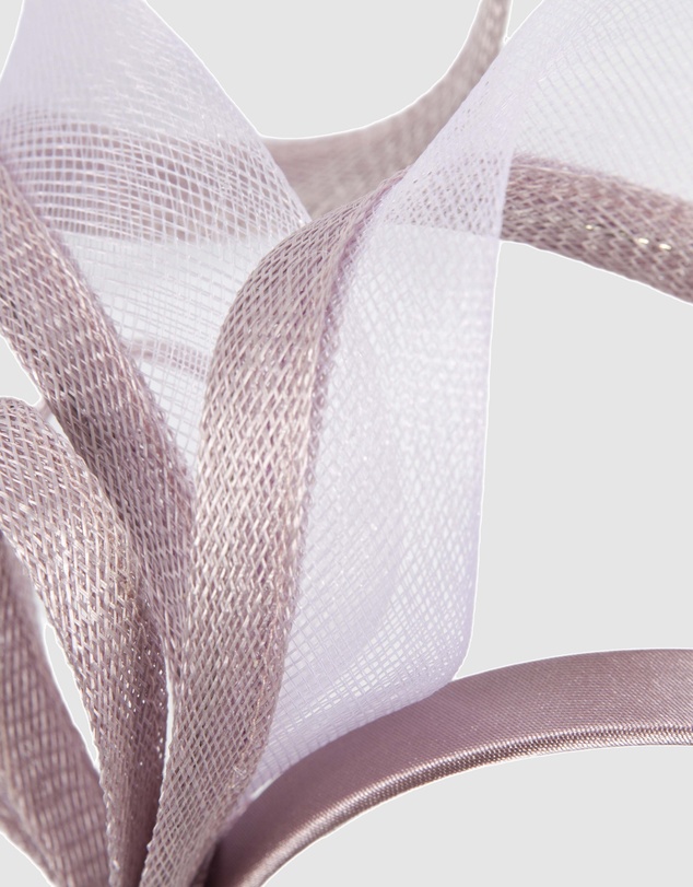 Max Alexander - Small Lilac Sinamay Loops Fascinator