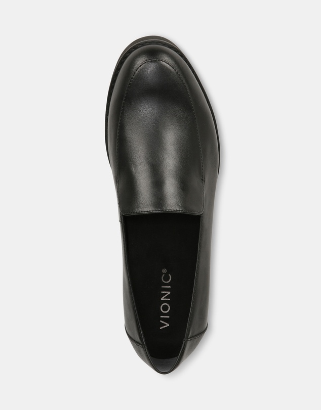 Vionic - Kensley Loafer - Black Leather