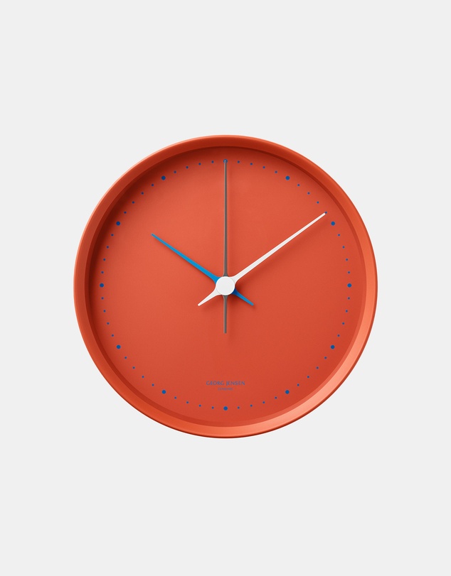 Georg Jensen - Koppel Wall Clock, Red