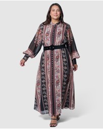 Something 4 Olivia - Evie Maxi Shirt Dress