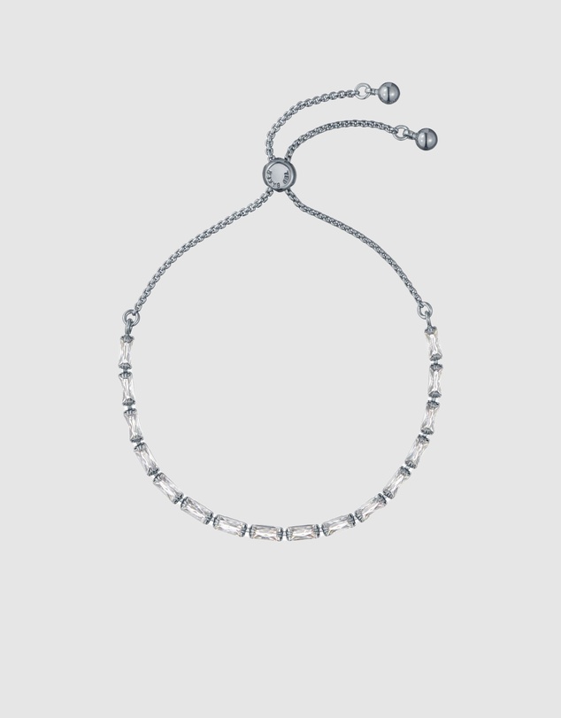 Ted Baker - Isela Crystal Baguette Slinky Adjustable Bracelet