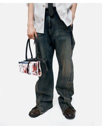 Andersson Bell - Twisted Zip Pocket Jeans