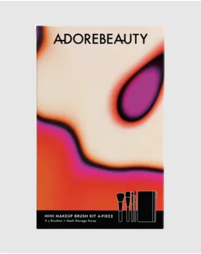 Adore Beauty - Mini Makeup Brush Kit 4-Piece LIMITED EDITION
