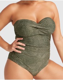 Artesands - Onda Perspective Botticelli Bandeau D/DD Underwire One Piece