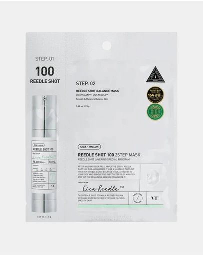 VT COSMETICS - Reedle Shot 100 2-Step Mask