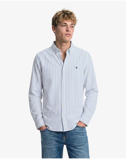 Superdry - Preppy Oxford Long Sleeve Shirt