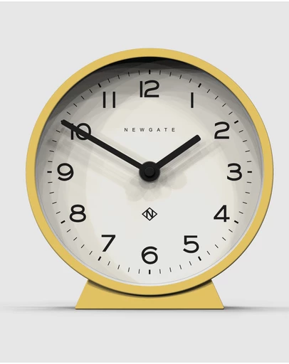 Newgate - Newgate M Mantel Clock Cheeky Yellow