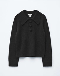 & Other Stories - Alpaca-Blend Collared Jumper